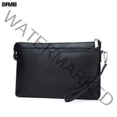 DFMEI 남성 클러치 소프트 가죽 클러치 대용량 비즈니스 캐주얼 클러치 봉투백