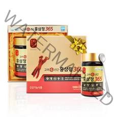 6년근 고려 홍삼정 365 + 쇼핑백, 240g, 2병