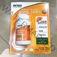 NOW 실리마린 스트렝스 1000mg X 90캡슐, 일반종이박스포장