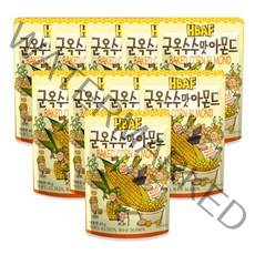 길림양행 HBAF 바프 군옥수수맛아몬드 40g x 10개