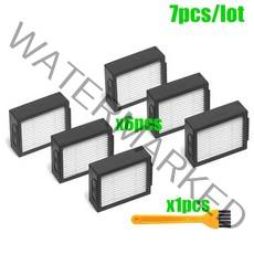 로봇청소기 로봇 진공 청소기 교체 키트 아이로봇 룸바 I 시리즈 I7 + I3 I4 I8 E5 E6 J7 플러스 로보틱스, 05 Set 6