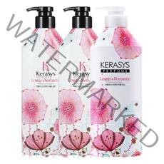 케라시스 러블리 앤 로맨틱 퍼퓸 샴푸2개+린스1개 1셋트, 1세트, 600ml