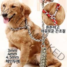 브라더펫 강아지 목줄 중형견 초대형견 리드줄 대형견목줄 애견 펫 대형견 로프줄 체인로프줄 꽈배기 가슴줄 하네스 산책줄 산책용줄, 카키 3mm, 1개
