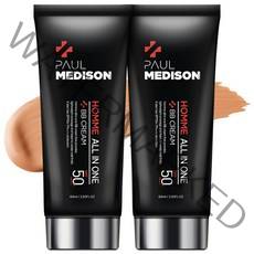 폴메디슨 옴므 올인원 비비크림 60ml SPF 50+ PA+++, 2개