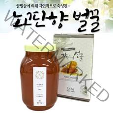 노고단향 자연숙성꿀 야생화꿀 2.4kg 지리산벌꿀 토종꿀 자연산벌꿀 진짜벌꿀국산꿀, 1병