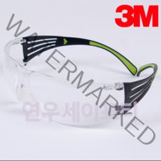 3M보호안경 SF-401AF 보안경 투명렌즈, 1개