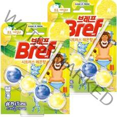 브레프 미타임 시트러스레몬향, 50g, 2개