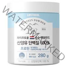 라이프토콜 순수 네덜란드 산양유 단백질 100% 프로틴, 1개, 280g
