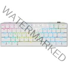 커세어 유선 기계식 키보드 corsair k70 pro 미니 무선 rgb 60 게임 샷, 하얀, 체리 블루 - 클릭