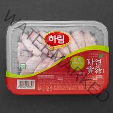 하림 자연실록 무항생제 인증 닭윙 아랫날개 (냉장), 350g, 1개