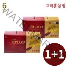 홍삼 원데이 홍삼액 고려홍삼정 1+1 추석 감사 선물 6년근 국내산 면역력 건강