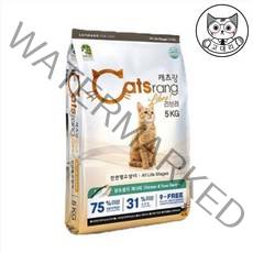 캐츠랑 리브레 고양이사료대용량 길고양이 5kg x1개, 닭+참치, 1개