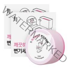 일상공감 깨끗해핑크 변기세정제, 2개