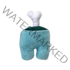 어몽어스 봉제인형 뼈다귀 M, 스카이블루, 20cm