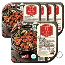 야식만참 숯불돼지껍데기 300g, 5개