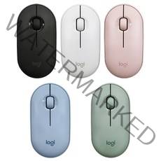 로지텍 페블 M350 무소음 무선마우스 MR0075, 시크블랙