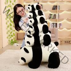 BUZZLE 진짜같은 팬더 동물 인형 판다 쿠션20-110cm, 1번, 25cm
