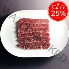 [고기선생] 살치살 600g(200g X 3개) 200g 블랙앵거스 초이스등급 구이용 가정용 캠핑용 바베큐용 에어프라이어용 대패구이용 3초구이 미국산, 1개, 구이용 10mm 슬라이스 600g (200g x 3개)