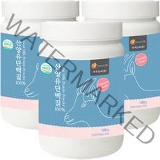 하루입애 산양유 단백질 분말 100% 가루 파우더 180g 스푼무료증정, 3통