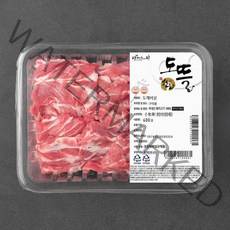 파머스팩 도뜰 한돈 도깨비살 구이용, 600g, 1팩