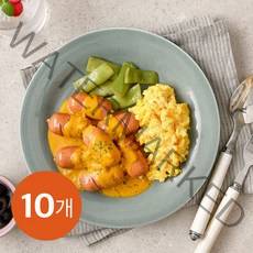 마이키토 도시락 커리 부어스트 매콤 마크니 250g x 10팩, 단품