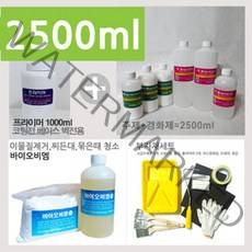 솔리스톤 욕실 줄눈코팅제, 2500ml 세트