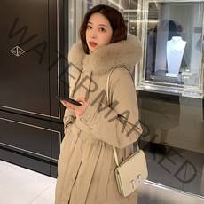 무드무드 시즌마지막최종가 막시 덕다운 후드퍼 롱패딩