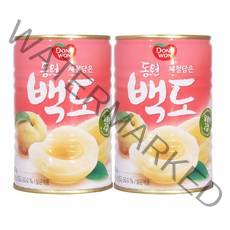 동원 백도통조림 400g x, 6캔