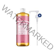 DR.BRONNERS 닥터브로너스 체리블라썸 퓨어 캐스틸 솝 950ml+펌프, FREE