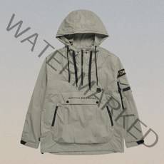 [정품매장]내셔널지오그래픽 소매포켓 홑겹 아노락 점퍼 MOURNING BEIGE N222UJP950