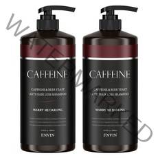 앙방 카페인 앤 맥주효모 탈모증상 완화 샴푸, 1000ml, 2개