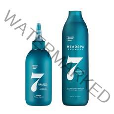 헤드스파7 썬트리 샴푸 300ml + 파란눈 블랙 헤어팩 200ml, 1세트