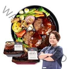 빅마마 빅마마 한돈한우 함박스테이크 총 16팩(멋진 함박스테이크 6팩+함박스테이크 10팩), 단일옵션