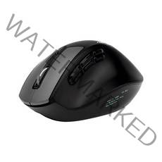 앱코 블루투스 2.4GHz 무선 버티컬 마우스 WEM500 PRO, 블랙 + 그레이