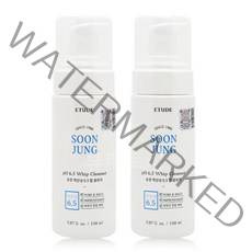 에뛰드 순정 약산성 6.5 휩 클렌저 150ml+150ml