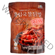 튜립국물닭발 400gX5팩(국내산)(매운국물닭발), 5팩, 400g