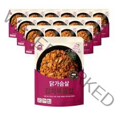 미트리 닭가슴살 볶음밥 스탠딩 김치 250g, 닭가슴살 볶음밥 스탠딩 김치 250g 16팩