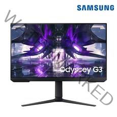 삼성 오디세이 G3 S27AG300 144Hz 1ms 27인치 피벗 LED 게이밍 모니터, 단일속성