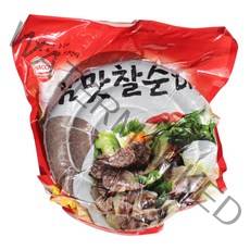 참맛 찰순대 2kg 분식 업소용 대용량 비프먹방, 1개