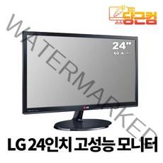 LG 24EA53VQ 24인치 IPS 사무용 CCTV 와이드 컴퓨터 모니터, DVI케이블