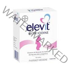 Elevit Pregnancy Multivitamin 종합비타민 멀티비타민 Iodine 100정 (100 일s)-Made in Germany-Imported from New Zea