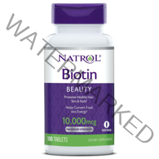 나트롤 비오틴 뷰티 10000mcg 타블렛, 100개입, 1개