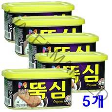 목우촌 뚝심 오리지널 200g, 5개