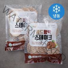 굿프랜즈 골드 함박 스테이크 (냉동), 1kg, 2개