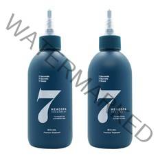 헤드스파 7 트리트먼트 파란눈 블랙 헤어팩 + 깔끔이 증정, 2개, 200ml