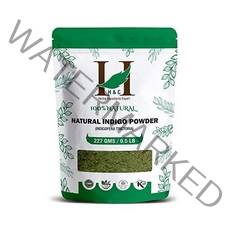 H&C HERBAL INGREDIENTS EXPERT 모발용 100% 천연 인디고 파우더 227g 머리카락을 갈색에서 검은색으로 염색하는 인디고페라 염색약 헤어스타일링