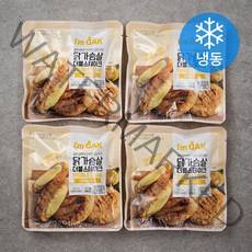 아임닭 닭가슴살 더블스테이크 모짜렐라치즈 (냉동), 100g, 4팩