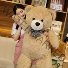 나혼자산다 윌슨 국민애착인형 캐릭터 곰 돌이 대형 인형 수면 선물용 150cm 애착 봉제 100cm 안고자는 큰 배게, 브라운, 120cm