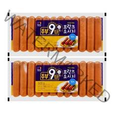[목우촌] 주부9단 프랑크 소시지, 500g, 2개