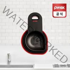 코렐 파이렉스 4P 키친 계량컵 세트, 없음, 상세설명 참조